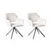 Beliani Silla de comedor CINEY Beliani Silla de comedor CINEY Crema