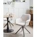 Beliani Silla de comedor CINEY Beliani Silla de comedor CINEY Crema