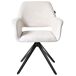 Beliani Silla de comedor CINEY Beliani Silla de comedor CINEY Crema