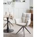 Beliani Silla de comedor CORBIE Beliani Silla de comedor CORBIE Crema