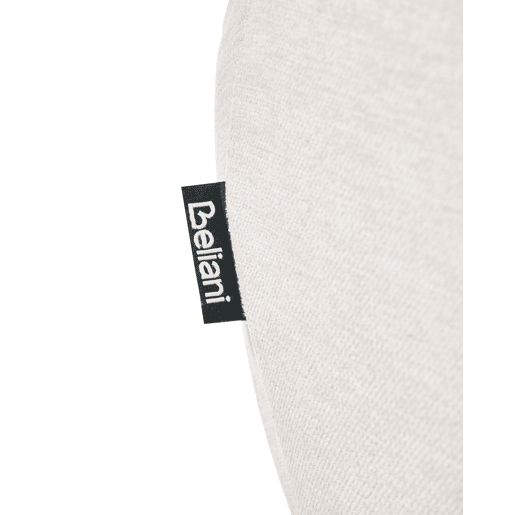 Cadeira de jantar CORBIE Tecido Branco creme