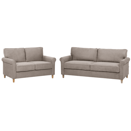 Beliani Conjunto de sofás RONNEBY