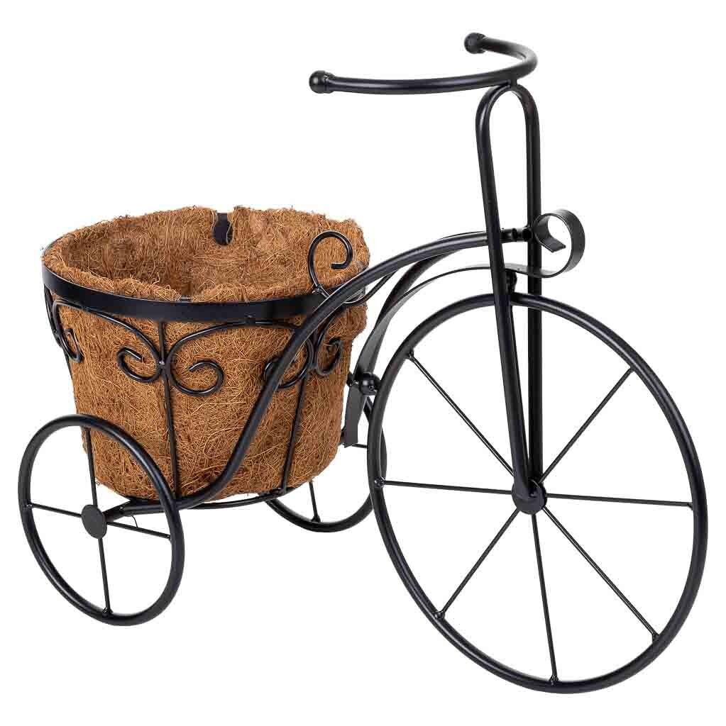 Soporte macetero bicicleta