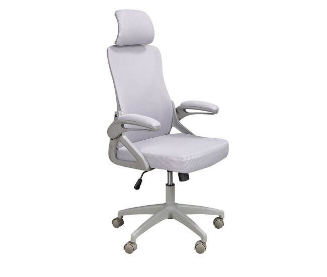 Angel cerda silla oficina giratoria tela gris