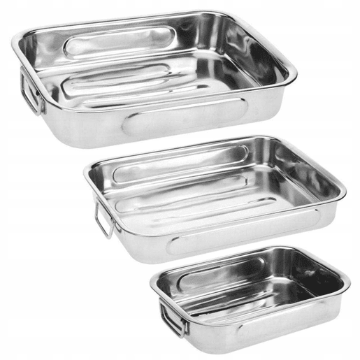 Conjunto de 3 assadeiras com alças Well Home