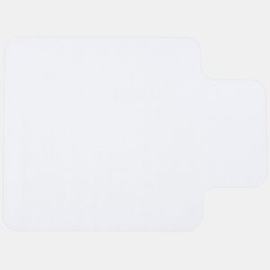 HOMCOM Tapete Protetor para Cadeira de Escritório 90x120 cm Protetor de Chão de PVC Transparente