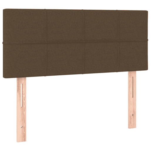 vidaXL Cabeceira de cama tecido 100x5x7888 cm castanho vidaXL Cabeceira de cama tecido 100x5x7888 cm castanho