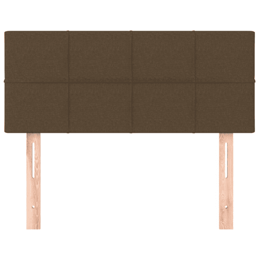 vidaXL Cabeceira de cama tecido 100x5x7888 cm castanho vidaXL Cabeceira de cama tecido 100x5x7888 cm castanho