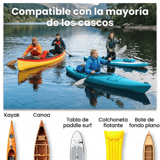 HOMCOM Carro de Transporte Kayak Dobrável Barco Canoa Reboque Carga 60kg com Rodas Porta Canoas Universal Alumínio 60x30x37cm