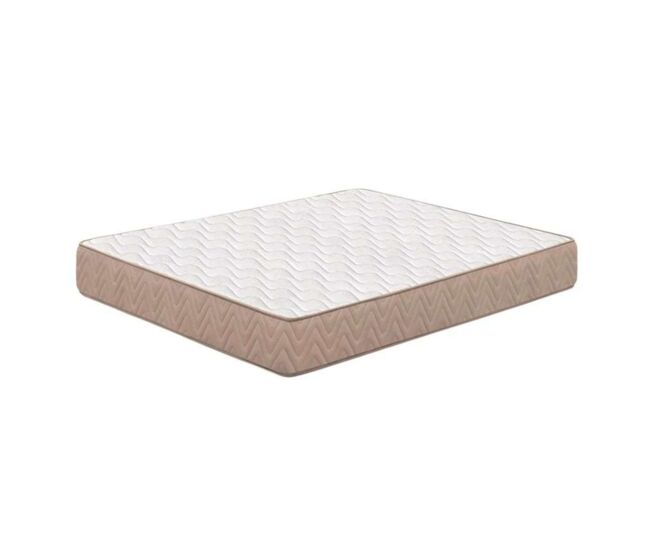 Colchón Altamente Transpirable de Firmeza Media Nucleo Flexible Fibras Naturales (160x190 cm, 20-21 cm)