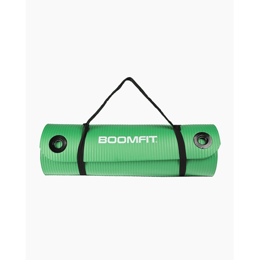 Tapete de Pilates NBR 1,5cm Verde - BOOMFIT