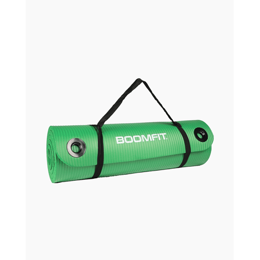 Tapete de Pilates NBR 1,5cm Verde - BOOMFIT
