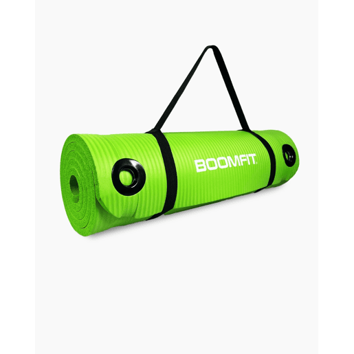 Tapete de Pilates NBR 1,5cm Verde - BOOMFIT