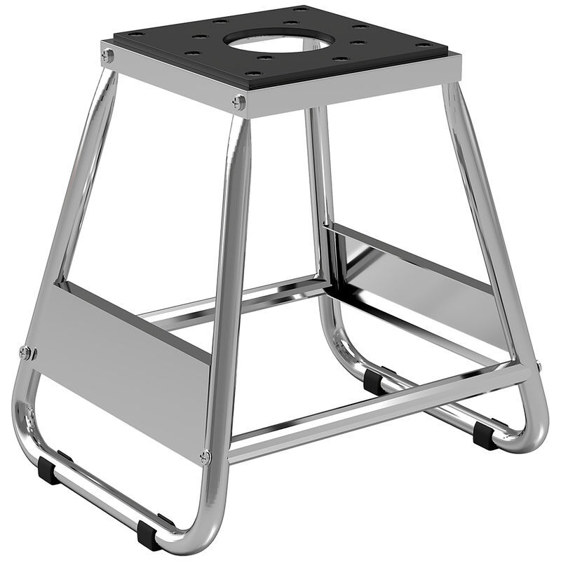 Soporte para Motocicleta Acero, Caucho HOMCOM