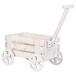 Carro soporte macetero set de 2 piezas Carro soporte macetero set de 2 piezas Blanco