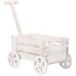 Carro soporte macetero set de 2 piezas Carro soporte macetero set de 2 piezas Blanco