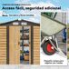Caseta Jardín Exterior Acero Galvanizado Outsunny Caseta Jardín Exterior Acero Galvanizado Outsunny Marrón