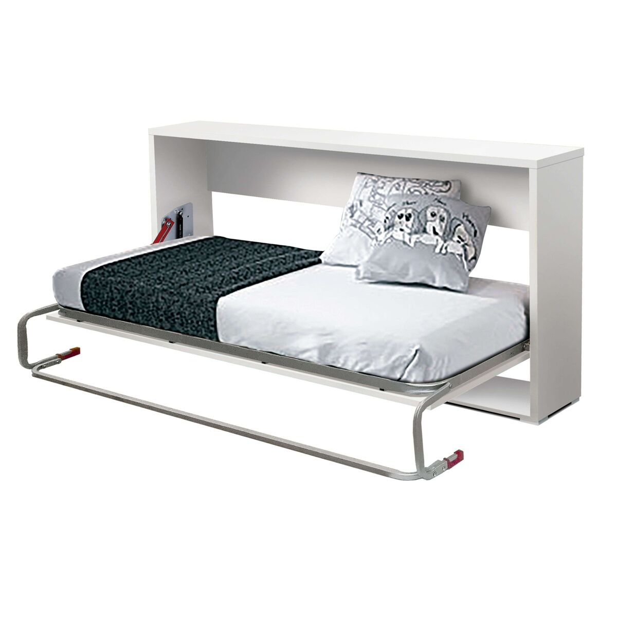 Cama Nido Abatible Dormitorio Juvenil Blanco 90x190 Cm Conforama cama-nido-abatible-dormitorio-juvenil-blanco-90x190-cm-conforama