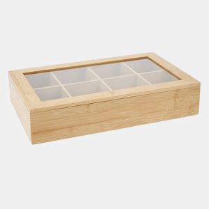 Organizador de chá com 8 compartimentos Well Home