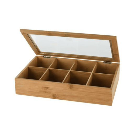 Organizador de chá com 8 compartimentos Well Home