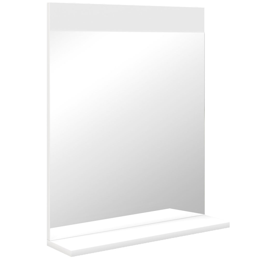 Espejo de Baño MDF, Cristal HOMCOM, hogar - baño