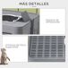 Conjunto para Gato Aglomerado de Madera PawHut Conjunto para Gato Aglomerado de Madera PawHut Gris