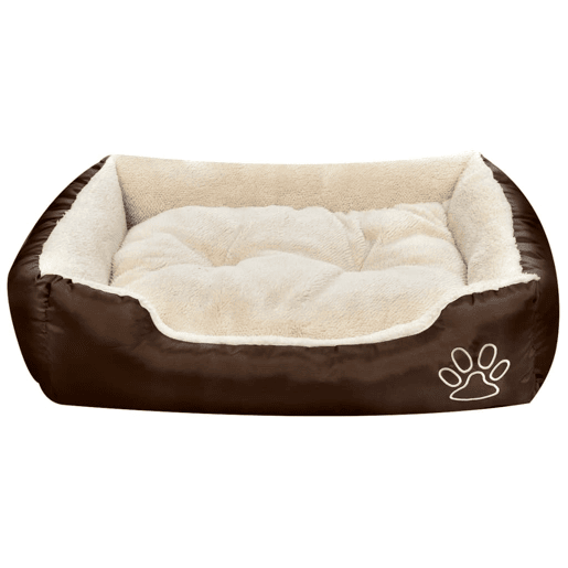vidaXL Cama para cães quente com almofadão acolchoado XL