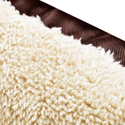 vidaXL Cama para cães quente com almofadão acolchoado XL