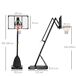 Canasta de Baloncesto Acero, PC SPORTNOW Canasta de Baloncesto Acero, PC SPORTNOW Negro
