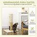 Rascador para Gatos Yute PawHut Rascador para Gatos Yute PawHut Crudo
