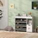 Estantería para Juguete MDF, Acero AIYAPLAY Estantería para Juguete MDF, Acero AIYAPLAY Blanco