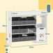 Estantería para Juguete MDF, Acero AIYAPLAY Estantería para Juguete MDF, Acero AIYAPLAY Blanco