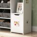 Estantería para Juguete MDF, Acero AIYAPLAY Estantería para Juguete MDF, Acero AIYAPLAY Blanco