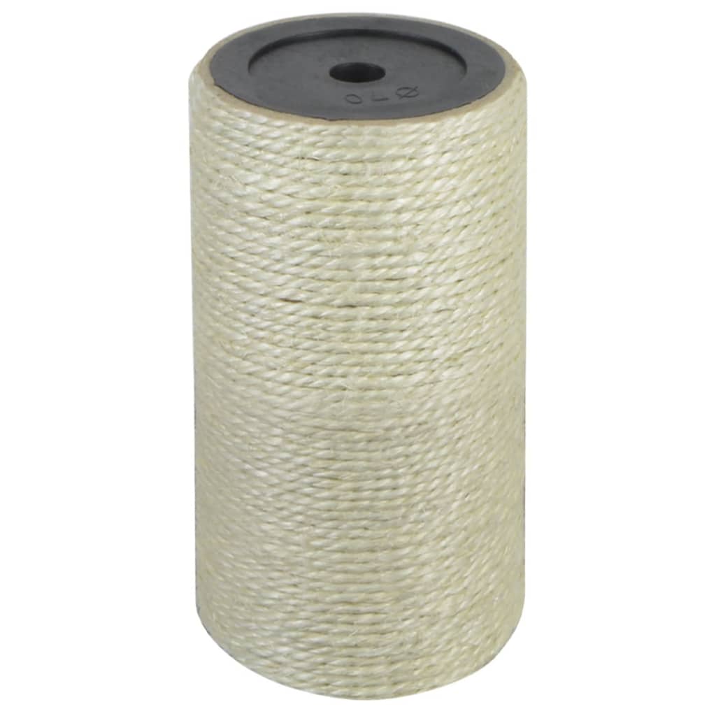 Vidaxl poste rascador para gatos 8x15 cm 10 mm beige