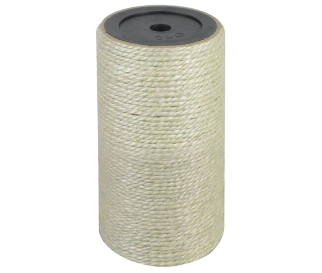 Vidaxl poste rascador para gatos 8x15 cm 10 mm beige