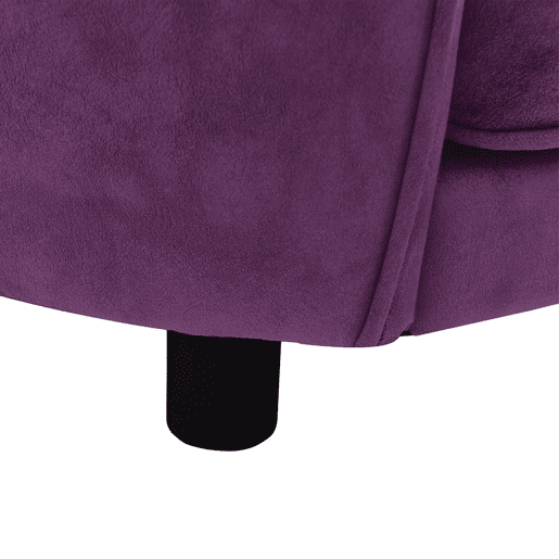 vidaXL Sofá para cães 69x49x40 cm pelúcia bordô vidaXL Sofá para cães 69x49x40 cm pelúcia bordô