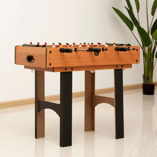 HOMCOM Mesa Multi-Jogos 4 em 1 Mesa de Jogos para Crianças acima de 6 Anos Matraquilho para Crianças Mesa de Bilhar Mesa de Ping-Pong e Hóquei de Mesa 87x43x73 cm Madeira e Preto
