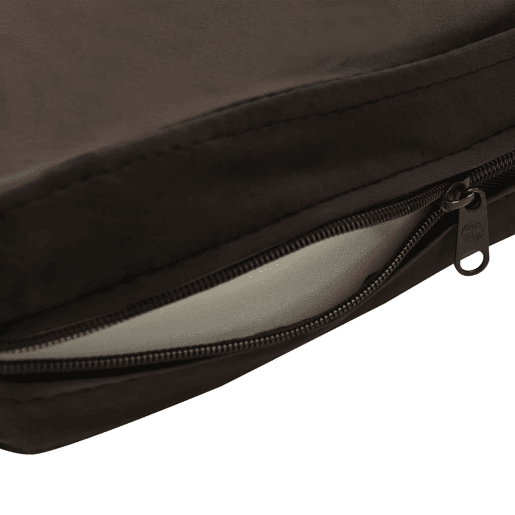 vidaXL Sofá para cães 81x43x31 cm pelúcia e couro artificial castanho