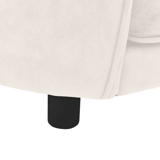 vidaXL Sofá para cães 69x49x40 cm pelúcia cor creme