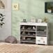 Estantería para Niño MDF, Acero AIYAPLAY Estantería para Niño MDF, Acero AIYAPLAY Blanco