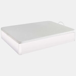 Cama Canapé 90x190 cm Base Estofada Branca