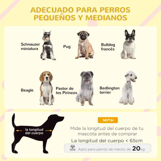 PawHut Casa para Cães de Exterior Casota para Cães Pequenos Médios com Teto Asfáltico 2 Janelas Porta com Cortina Transparente e Base Amovível 90x62x71 cm Madeira