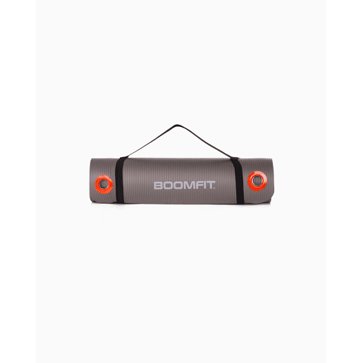 Tapete de Pilates NBR 1cm Cinzento - BOOMFIT