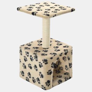 vidaXL Árvore para gatos cpostes arranhadores sisal 55 cm bege