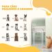 Barrera para Perros PawHut Barrera para Perros PawHut Blanco