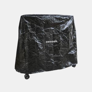 Cobertura para mesa de ping-pong em PVC, Cobertura para mesa de ping pong, Preto, 154x74x145 cm