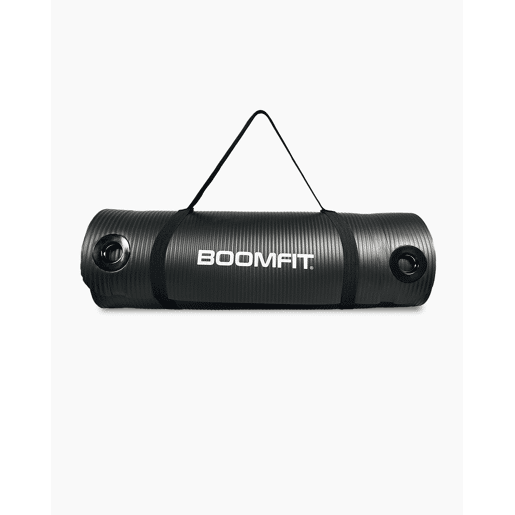 Tapete de Pilates NBR 1,5cm Preto - BOOMFIT