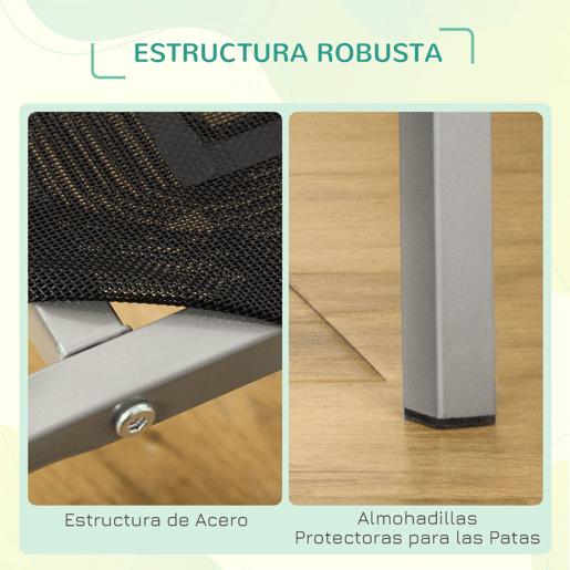 PawHut Cama Elevada para Animais de Estimação Cama para Cães e Gatos Desmontável Tecido Textilene Exterior Jardim Terraço 110x75x20 cm Preto
