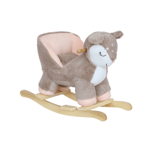 Feto de baloiço para crianças, Clem, Taupe, 68x33x55 cm