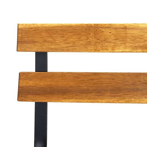 vidaXL Cadeiras de jardim dobráveis 2 pcs aço e madeira acácia maciça vidaXL Cadeiras de jardim dobráveis 2 pcs aço e madeira acácia maciça
